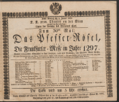 Theater an der Wien - Theaterzettel 18300104 Seite: 1