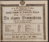 Theater an der Wien - Theaterzettel 18300205 Seite: 1