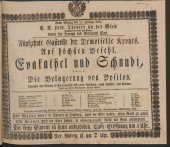 Theater an der Wien - Theaterzettel 18300222 Seite: 1