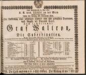 Theater an der Wien - Theaterzettel 18300519 Seite: 1