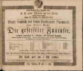 Theater an der Wien - Theaterzettel 18301109 Seite: 1