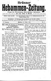 Brünner Hebammen-Zeitung 19101020 Seite: 1