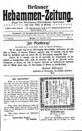 Brünner Hebammen-Zeitung 19101220 Seite: 1