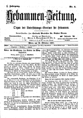 Hebammen-Zeitung 18871015 Seite: 1