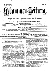 Hebammen-Zeitung 18880515 Seite: 1