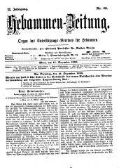 Hebammen-Zeitung 18881215 Seite: 1