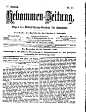 Hebammen-Zeitung 18901115 Seite: 1
