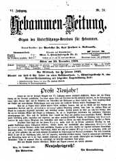 Hebammen-Zeitung 18921230 Seite: 1