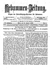 Hebammen-Zeitung 18930115 Seite: 1
