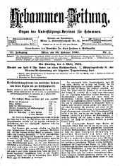 Hebammen-Zeitung 18930228 Seite: 1