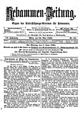 Hebammen-Zeitung 18930530 Seite: 1
