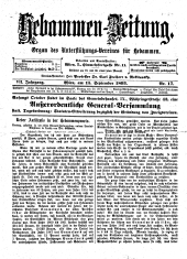 Hebammen-Zeitung 18930915 Seite: 1
