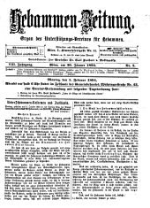 Hebammen-Zeitung 18940130 Seite: 1