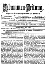 Hebammen-Zeitung 18940430 Seite: 1