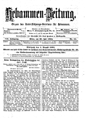 Hebammen-Zeitung 18940730 Seite: 1