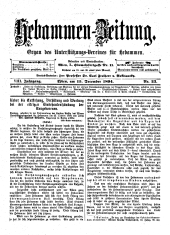Hebammen-Zeitung 18941215 Seite: 1