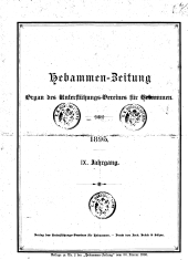 Hebammen-Zeitung 18950115 Seite: 1