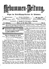 Hebammen-Zeitung 18950330 Seite: 1