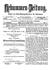 Hebammen-Zeitung 18950415 Seite: 1