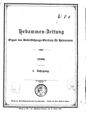 Hebammen-Zeitung 18960115 Seite: 1