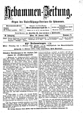 Hebammen-Zeitung 18960130 Seite: 1