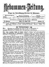 Hebammen-Zeitung 18960830 Seite: 1