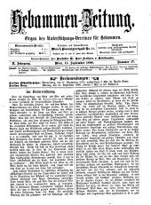 Hebammen-Zeitung 18960915 Seite: 1