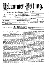 Hebammen-Zeitung 18960930 Seite: 1
