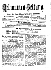 Hebammen-Zeitung 18961130 Seite: 1