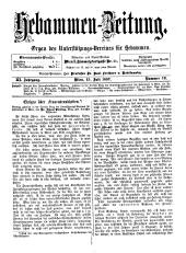 Hebammen-Zeitung 18970715 Seite: 1