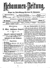 Hebammen-Zeitung 18970915 Seite: 1