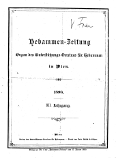 Hebammen-Zeitung 18980115 Seite: 1