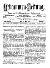 Hebammen-Zeitung 18980315 Seite: 1
