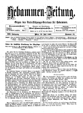 Hebammen-Zeitung 18980715 Seite: 1