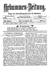Hebammen-Zeitung 18980915 Seite: 1