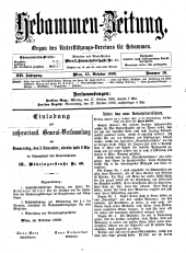 Hebammen-Zeitung 18981015 Seite: 1