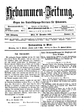 Hebammen-Zeitung 18981230 Seite: 1
