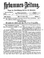 Hebammen-Zeitung 18990130 Seite: 1