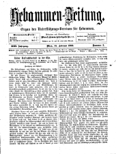 Hebammen-Zeitung 18990215 Seite: 1