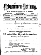 Hebammen-Zeitung 18990228 Seite: 1