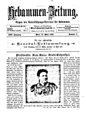 Hebammen-Zeitung 18990315 Seite: 1