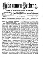 Hebammen-Zeitung 18990715 Seite: 1