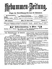 Hebammen-Zeitung 19000130 Seite: 1