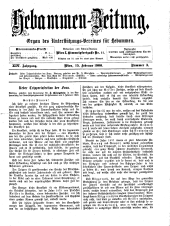 Hebammen-Zeitung 19000215 Seite: 1