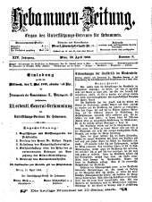 Hebammen-Zeitung 19000430 Seite: 1
