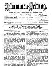 Hebammen-Zeitung 19000615 Seite: 1