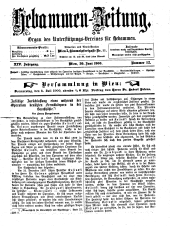 Hebammen-Zeitung 19000630 Seite: 1