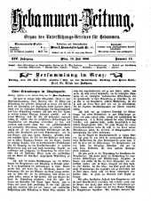Hebammen-Zeitung 19000715 Seite: 1
