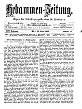 Hebammen-Zeitung 19000815 Seite: 1