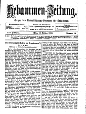 Hebammen-Zeitung 19001015 Seite: 1